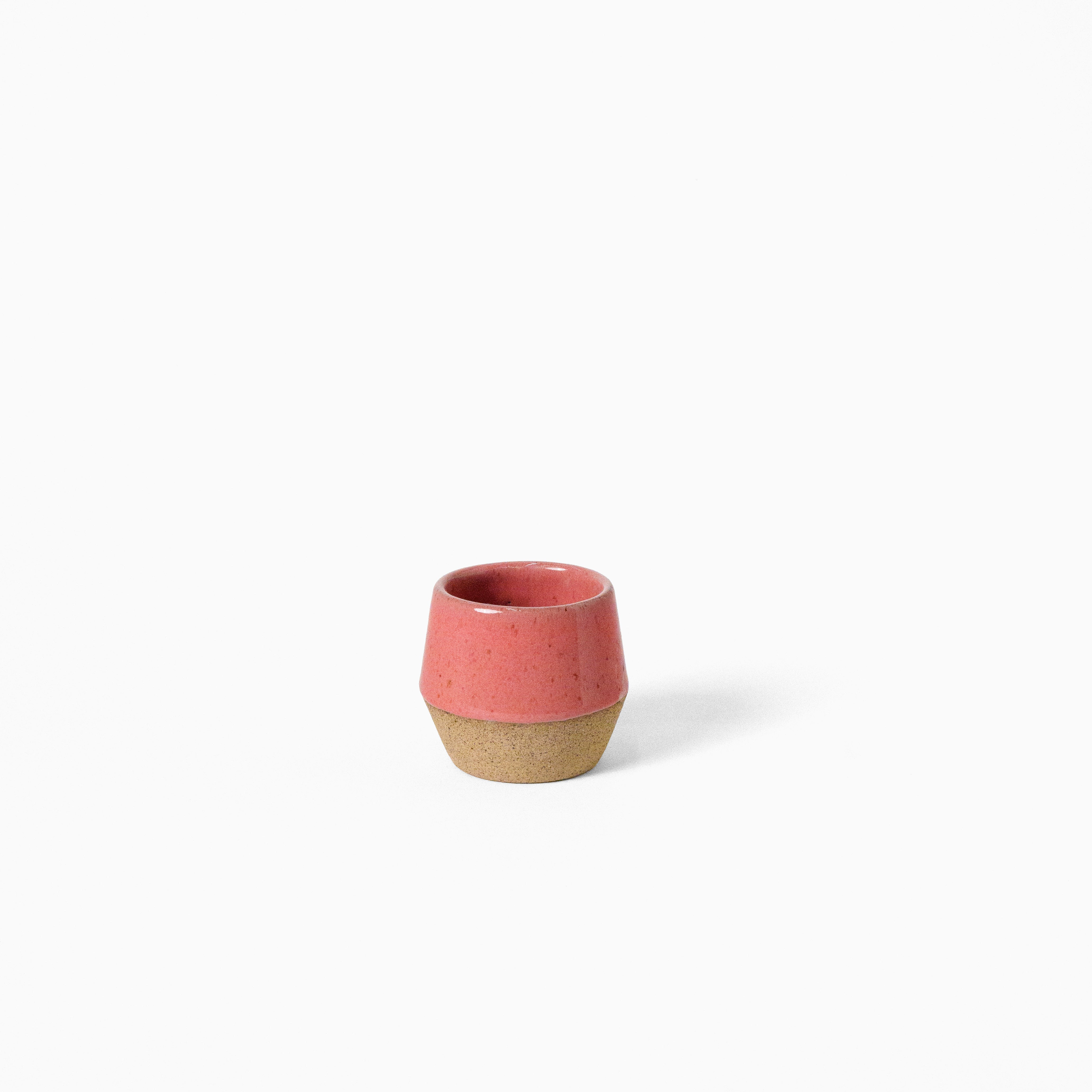 Copo Arco-Íris rosa em cerâmica