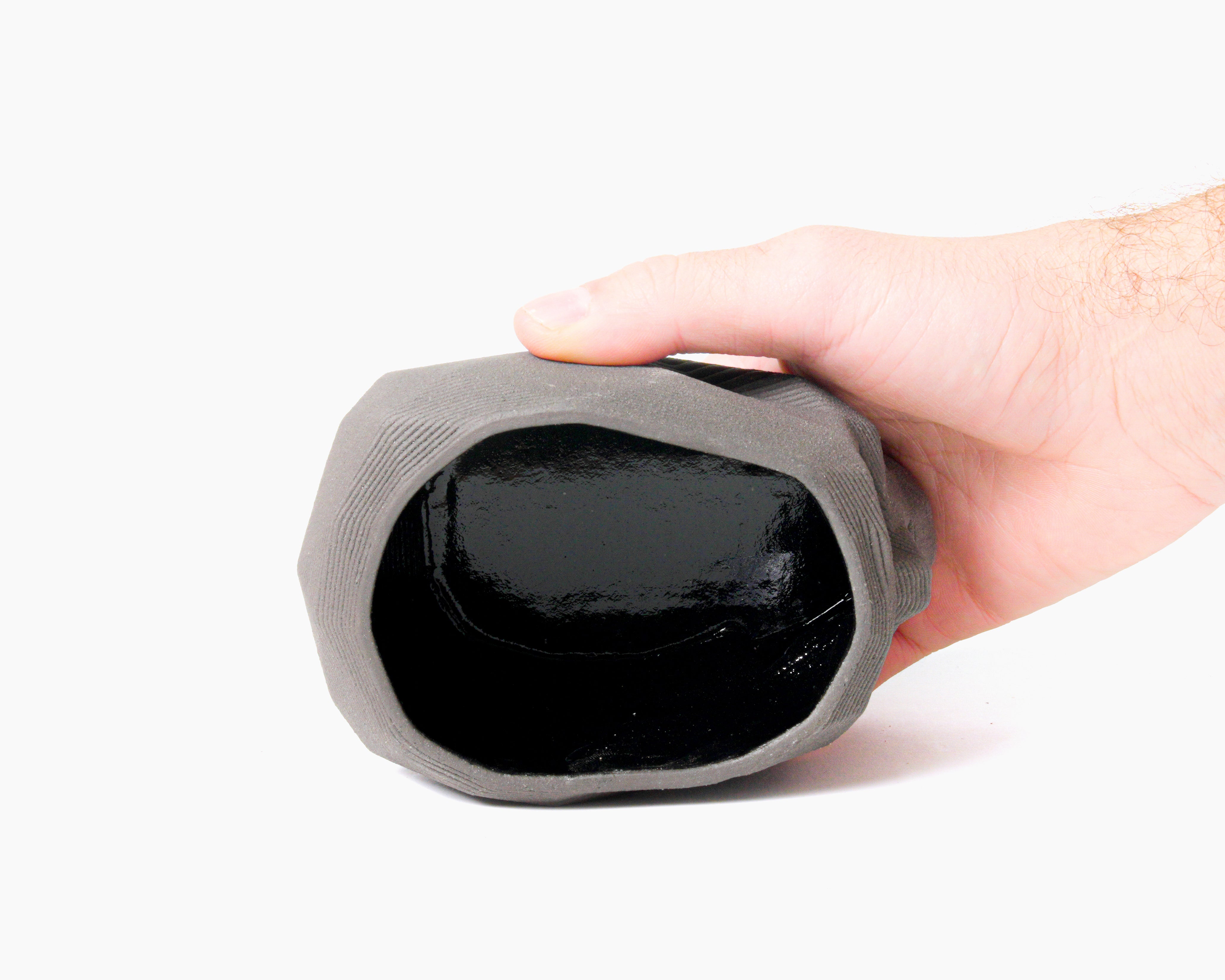 Caveira Preta Esmalte Preto