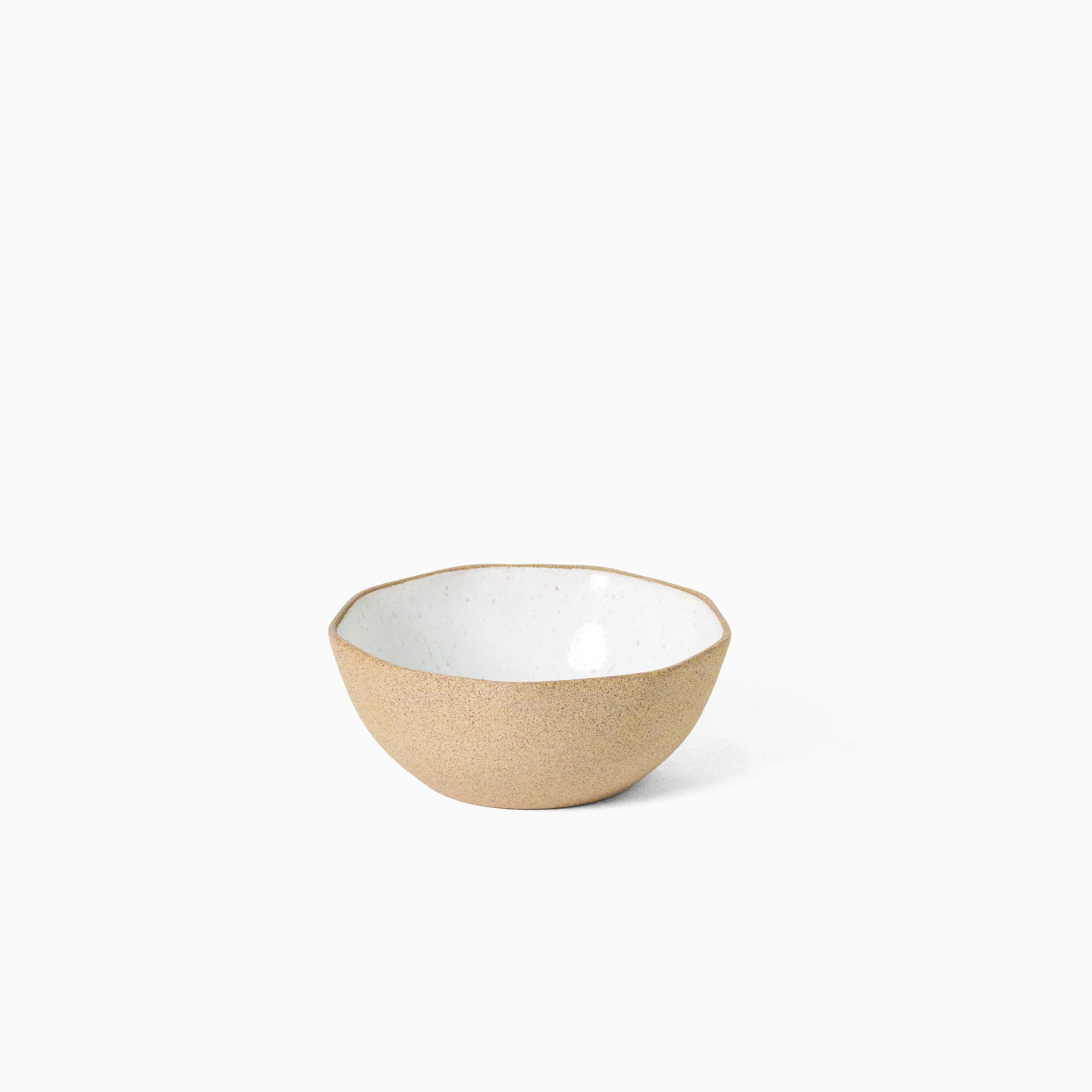Bowl médio branco em cerâmica