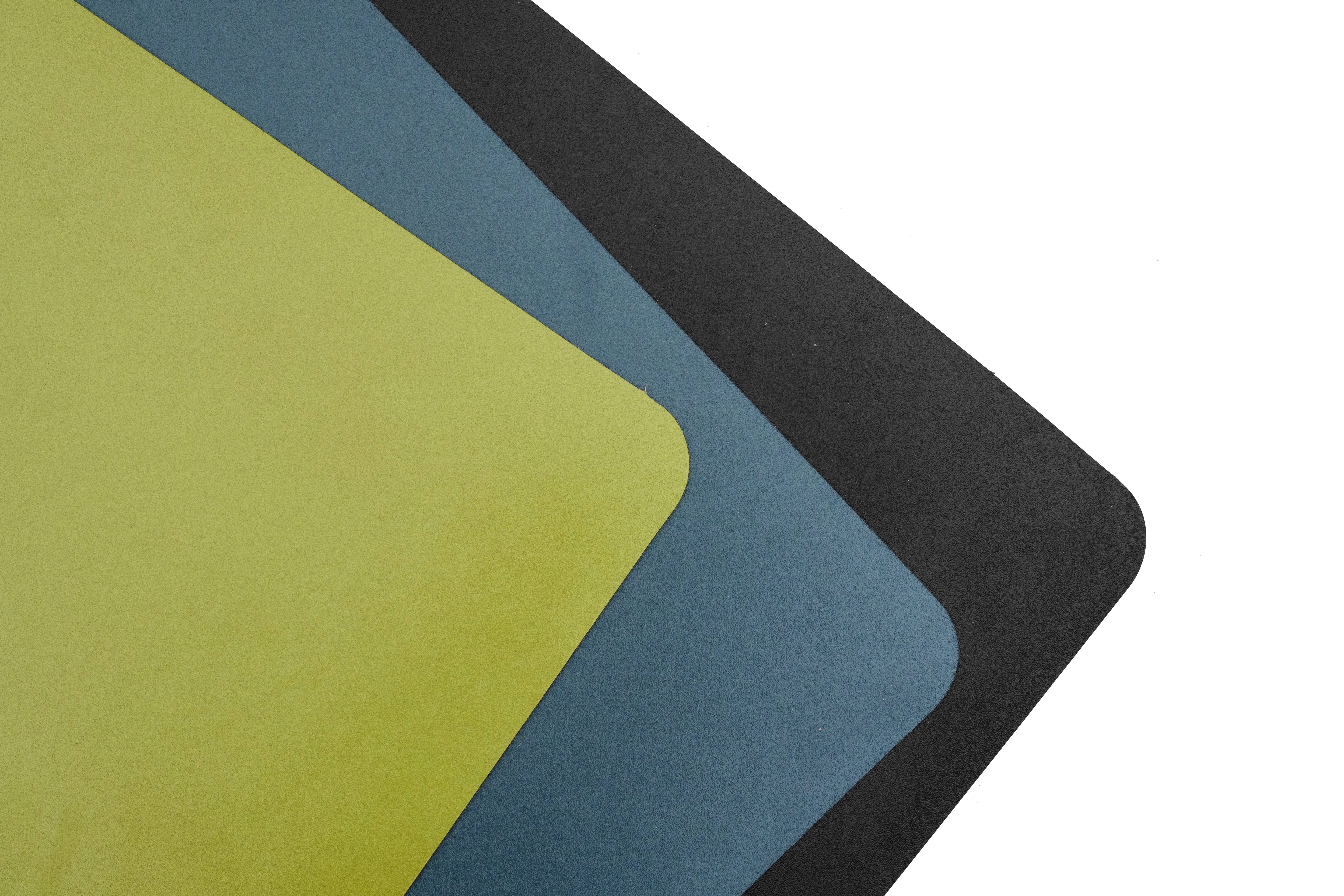 DeskPad Preto - Couro Legitimo
