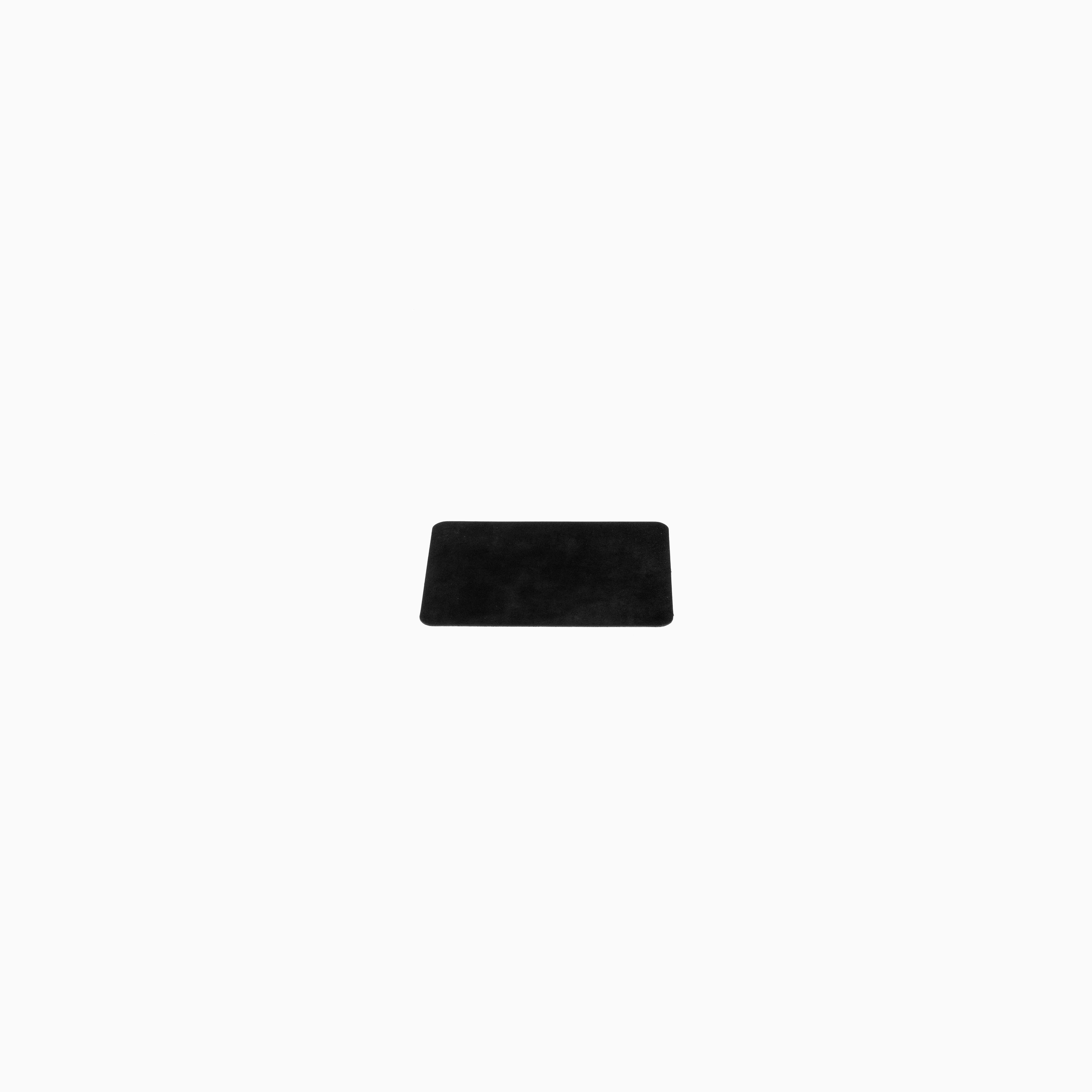 MousePad de couro legítimo preto, tamanho grande